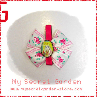 Sailor Moon Pretty Soldier 美少女戦士 Usagi Tsukino Anime Cabochon Mini Hair Bows Hair Clip 